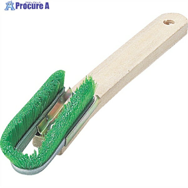 TRUSCO チャンネルブラシ 6U2型 ナイロン TB-2062 1本 ▼297-3766