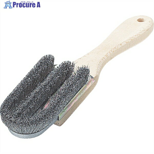 TRUSCO チャンネルブラシ 6U3型 ステンレス線 TB-2071 1本 ▼297-3804