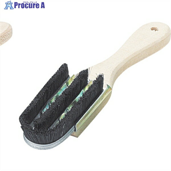 TRUSCO チャンネルブラシ 6U3型 豚毛 TB-2075 1本 ▼297-3812