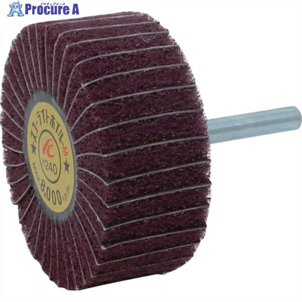 AC スコーライトホイルM 軸径6mm #240 外径60×幅25×軸長40 SW6025-M-240 5個 ▼306-7505