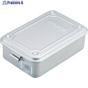 TRUSCO トランク型工具箱 154X105X52 シルバー T-150SV 1個 ▼328-7963