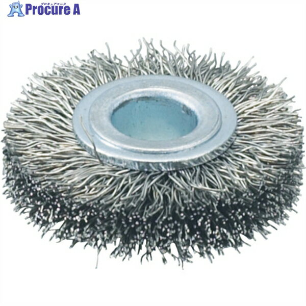 TRUSCO ホイルブラシ 38X10mm穴 ステンレス線 線径0.3 TB-6313 1個 ▼329-1375