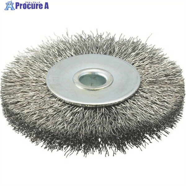 TRUSCO ホイルブラシ 75X10mm穴 ステンレス線 線径0.3 TB-6343 1個 ▼329-1405