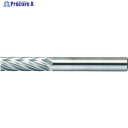 TRUSCO 超硬バー 円筒型 Φ6X刃長19X軸6 アルミカット TA1C060 1本 ▼384-0832