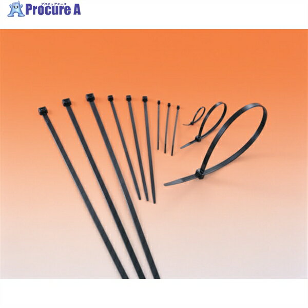 TYTON MSタイ 幅3.6×長さ202mm 100本入 屋内外使用 T30L-W 1袋 ▼475-8099