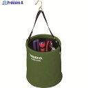 TRUSCO アタッチメント付電工バケツΦ240X240 オリーブドラブ色 TADB-240-OD 1個 ▼488-0323