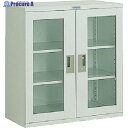 TRUSCO コンテナラックケース バンラックケース M型 両開き扉 844X340XH880 T302-M (タナイタ2マイツキ)(アクリルドアタイプ) 1台 ◇▼501-0276 ※車上渡し