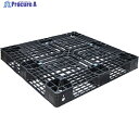 TRUSCO 樹脂パレット ワンウェイ軽量薄型 1100×1100 TAP-1111OWS 1枚 ◇▼562-6167