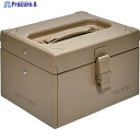 TRUSCO 片開きツールボックス ライトサンド 225x180x135mm TB225-LS 1個 ▼562-8177