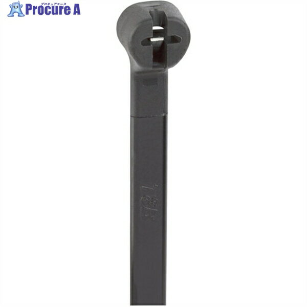 TY-Rap 高性能ケーブルタイ(結束バンド) 耐候・耐熱グレード(黒色)(小袋) 幅6.9×長さ762mm 50本入り TB750WX 1袋 ▼623-9582