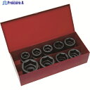 TRUSCO インパクト用ソケット9個組セット 差込角19.0mm T6-9SET 1S ▼768-3642