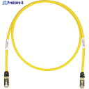 PANDUIT CAT6A/CAT6 シールドパッチコード 10m 黄 STP6X10MYL STP6X10MYL 1本 ▼818-0455