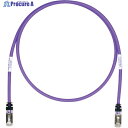 PANDUIT CAT6A/CAT6 シールドパッチコード 1m 紫 STP6X1MVL STP6X1MVL 1本 ▼818-0471