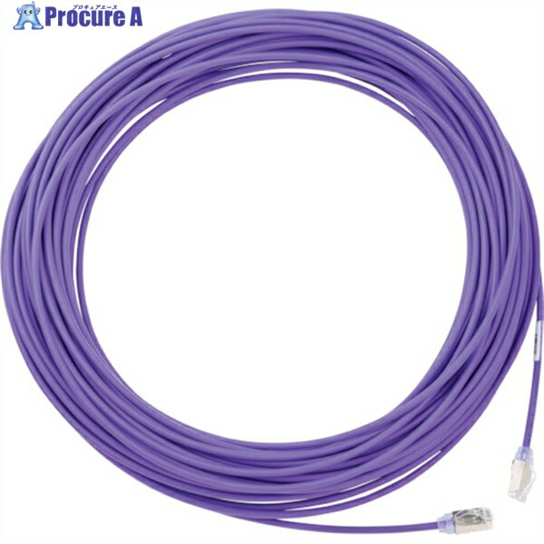 PANDUIT カテゴリ6A細径シールドパッチコード 30m 紫 STP28X30MVL 1本 ▼829-1311