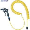 JOPLAX プラスチックエアダスター ジョプラスターR(下配管用)+コイルホース6m TD-100H-808J 1S ▼114-4293