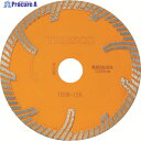 TRUSCO 【売切廃番】ダイヤモンドカッタープロテクトウエーブ 125X2.0TX22 TDHW-125 1枚 ▼115-1138