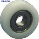 TRUSCO 樹脂ベアリング Eシリーズ フラットタイプ軸穴 外径30mm TEFH3008 1個 ▼115-7015