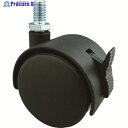 TRUSCO ねじ込み双輪キャスター ナイロン車輪 自在ST付 Φ40 UNC3/8 TDGS-40-U3/8 1個 ▼160-5367