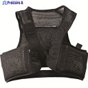 TRUSCO アイシングベスト 単品 TICEV-BK 1着 ▼194-8977