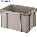 TRUSCO THC型コンテナ 有効内寸375×245×244 グレー THC-24B-GY 1個 ▼207-4031