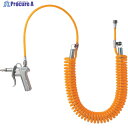 TRUSCO スプリング式ウレタンコイルホース ダスターセット 6m TD-75SC-7S 1S ▼231-4622