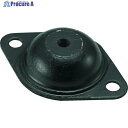 TRUSCO 軽量防振ゴム 許容荷重64.8kgf 金具外寸130mm TK203 1個 ▼233-8173