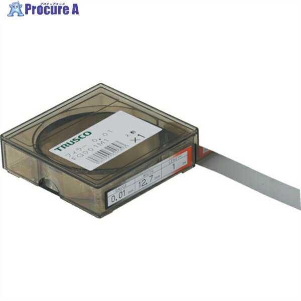 TRUSCO ե顼 0.01mm 12.7mmX1m ƥ쥹 TFG-0.01M1 (0.01X1M) 1 250-8036