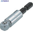 TRUSCO 電動ドライバーソケットアダプタ 首振りタイプ 12.7mm TEAD-4F (クビフリ) 1個 ▼252-9718