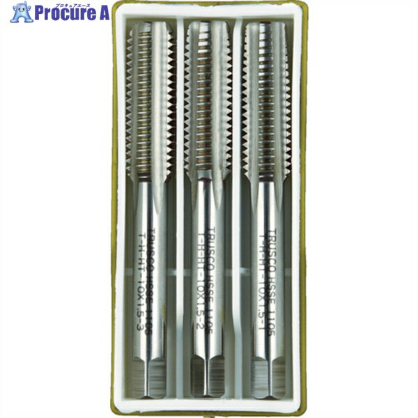 TRUSCO ハンドタップセット HSS-E M6X0.75 T-H-HT-M6X0.75-S 1S ▼256-0857
