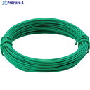 TRUSCO カラー針金 小巻タイプ 緑 18番手 線径1.2mm×10m TCWS-12GN 1巻 ▼282-5236