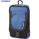 TRUSCO コンパクトツールケース ツーポケット ブルー TCTC1601-BL 1個 ▼365-5946