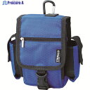 TRUSCO コンパクトツールケース ツーサイドポケット ブルー TCTC1808-BL 1個 ▼365-6004