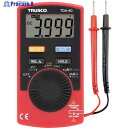 TRUSCO デジタルカードマルチメータ TDA-40 1台 ▼378-3705