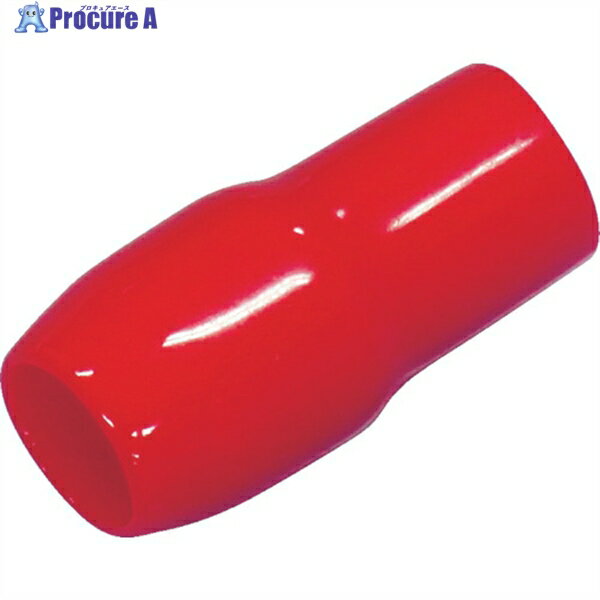 品川商工 TCVキャップ(赤) (100個入) TCV-81-R 1袋 ▼413-7175