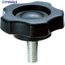 TRUSCO ファイブロブノブボルト Φ35 M5X15 (P=0.8) TFKB1-M5X15 1個 ▼430-9103