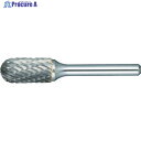 TRUSCO 超硬バー 先丸円筒型 Φ9.5X刃長19X軸6 コースカット TH2C095 1本 ▼436-5674