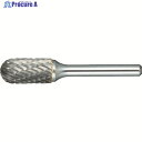 TRUSCO 超硬バー 先丸円筒型 Φ12.7X刃長25X軸6 コースカット TH2C127 1本 ▼436-5682