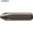 TRUSCO インパクトドライバー用ビット +3X36 対辺8mm六角軸 TID-3-36 1本 ▼449-9778
