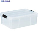 TRUSCO クリアライトボックス 44L 透明 TCR-03 (440X635X225MM) 1個 ▼512-3780
