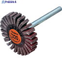TRUSCO セラミックフラップホイール 軸径3mm #320 外径20×幅5×軸長30 (10個入) TCF2005-CE-320 1箱 ▼588-0625