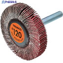 TRUSCO セラミックフラップホイール 軸径6mm #120 外径50×幅10×軸長40 (5個入) TCF5010-CE-120 1箱 ▼588-2200