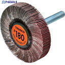 TRUSCO セラミックフラップホイール 軸径6mm #180 外径50×幅10×軸長40 (5個入) TCF5010-CE-180 1箱 ▼588-2213
