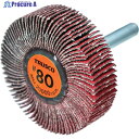 TRUSCO セラミックフラップホイール 軸径6mm #80 外径50×幅15×軸長40 (5個入) TCF5015-CE-80 1箱 ▼588-3705