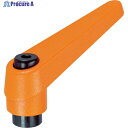 TRUSCO クランプレバー オレンジ メネジ M16 TCFR-16 1個 ▼798-2887