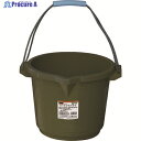 TRUSCO ハードプラバケツ 20L OD色 THB-20-OD 1個 ▼833-8522