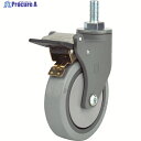 SAMSONG 樹脂キャスター 自在SP付 エラストマー 100mm TP3840-21-MIR-TG-SWB 1個 ▼114-3184