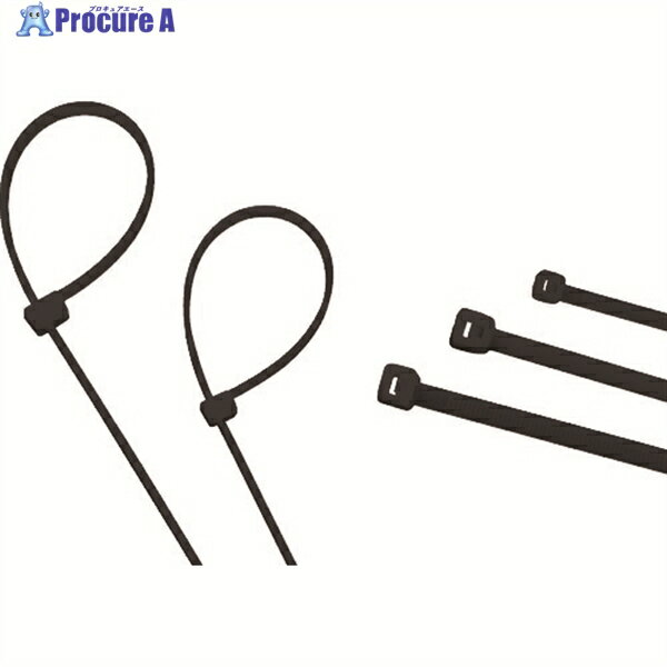 TRUSCO ケーブルタイ 幅8.0mmX450mm 最大結束Φ120 耐候性 50本入 TRCVJ-450W 1袋 ▼161-2143