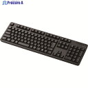 ELECOM 無線フルキーボード TK-FDM106TBK 1個 ▼203-7522