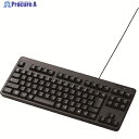 ELECOM 有線コンパクトキーボード TK-FCM103BK 1個 ▼203-7572