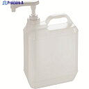 TRUSCO ポリ容器 ポンプ付 4L TPP-4 1個 ▼207-2808